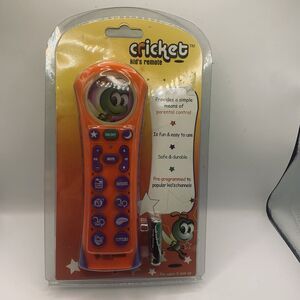 Universal Electronics Cricket Kid’s Remote Control Orange  Users Guide NEW